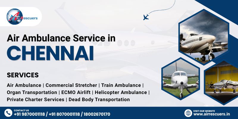 Air Ambulance Service in Chennai