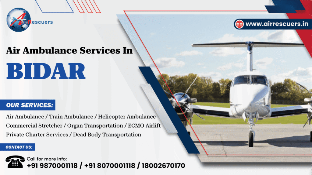 Air Ambulance Services in Bidar
