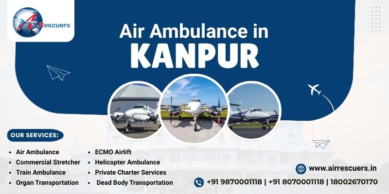 Air Ambulance in Kanpur