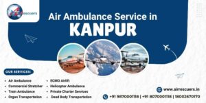 air ambulance service in kanpur